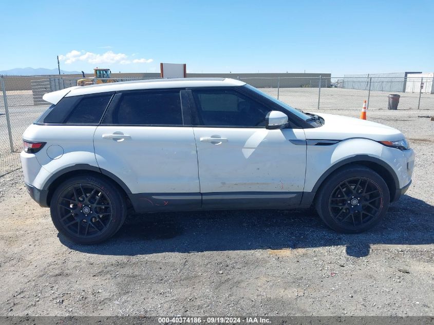 2013 Land Rover Range Rover Evoque Pure VIN: SALVP2BG2DH812942 Lot: 40374186