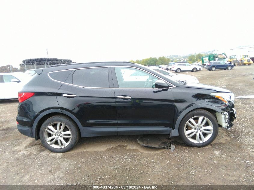 2013 Hyundai Santa Fe Sport VIN: 5XYZUDLA2DG074396 Lot: 40374204