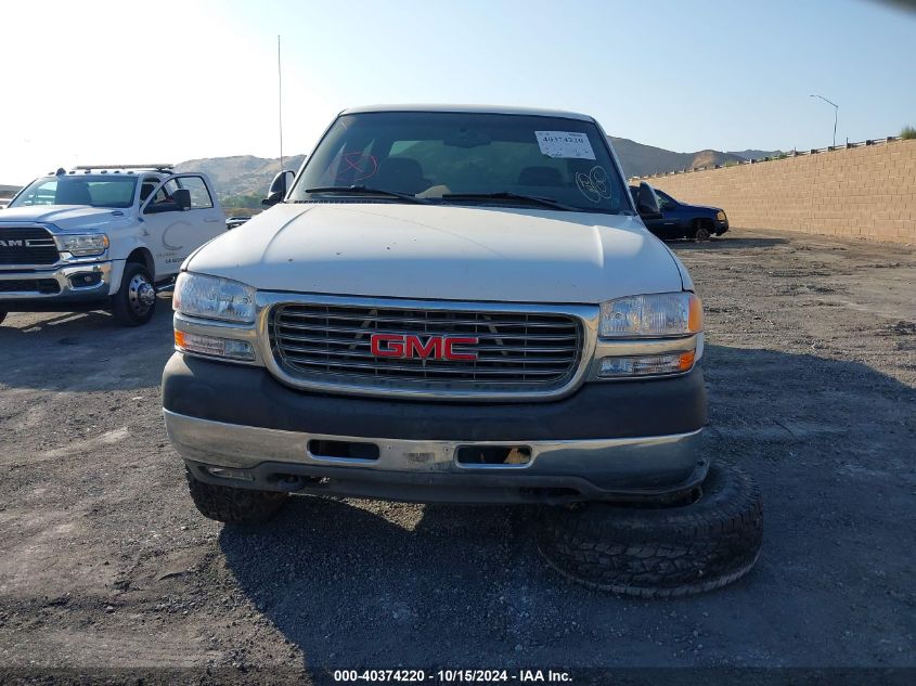2002 GMC Sierra 2500Hd Sle VIN: 1GTHK23U12F204412 Lot: 40374220
