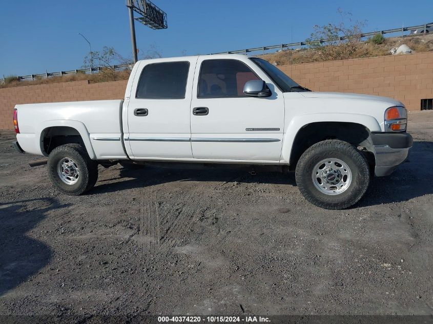 2002 GMC Sierra 2500Hd Sle VIN: 1GTHK23U12F204412 Lot: 40374220