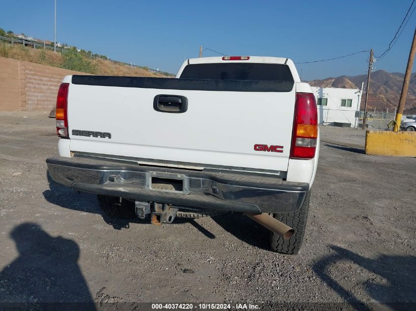 2002 GMC Sierra 2500Hd Sle VIN: 1GTHK23U12F204412 Lot: 40374220