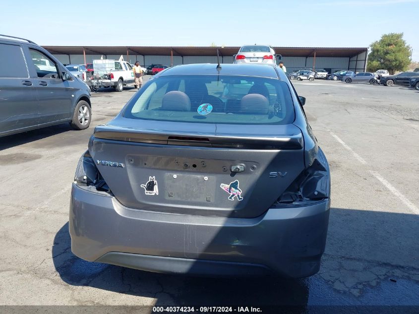 2017 Nissan Versa 1.6 S/1.6 S+/1.6 Sl/1.6 Sv VIN: 3N1CN7AP0HL802116 Lot: 40374234