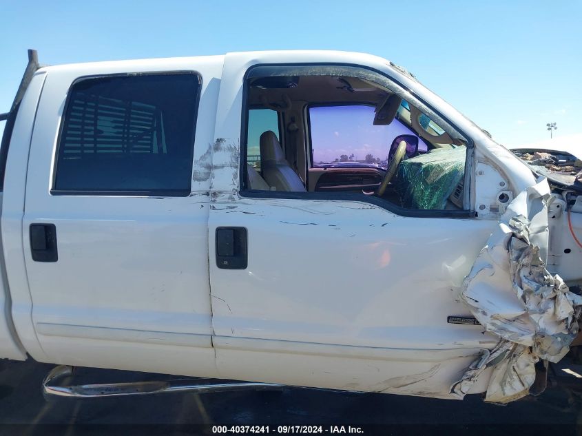 2001 Ford F-250 Lariat/Xl/Xlt VIN: 1FTNW21F01EA59699 Lot: 40374241