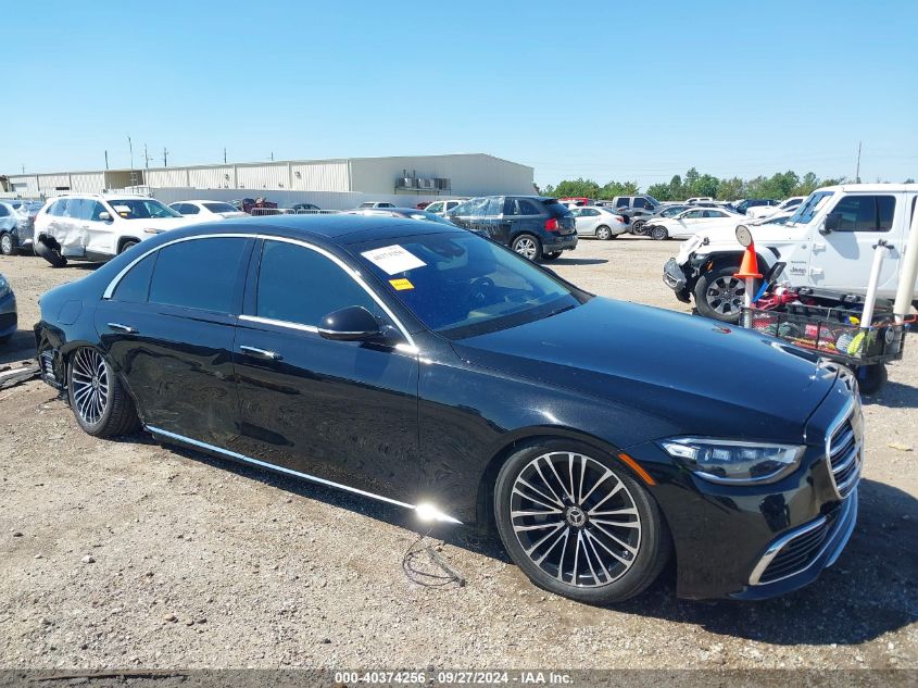 2021 Mercedes-Benz S 580 4Matic VIN: W1K6G7GB8MA051838 Lot: 40374256