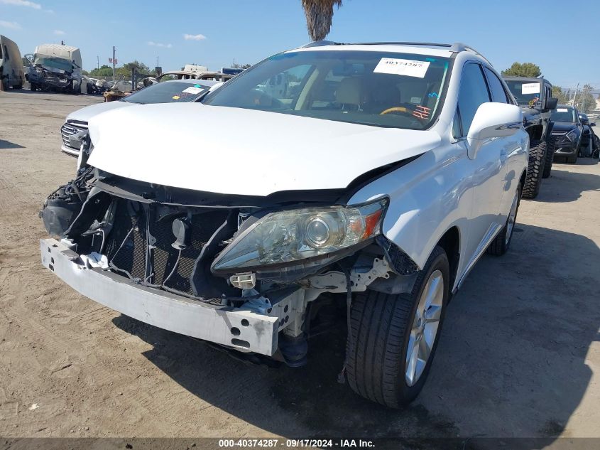 2011 Lexus Rx 350 VIN: JTJZK1BA0B2005166 Lot: 40374287