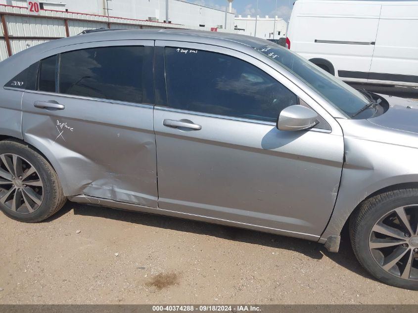 2014 Chrysler 200 Touring VIN: 1C3CCBBG3EN152783 Lot: 40374288