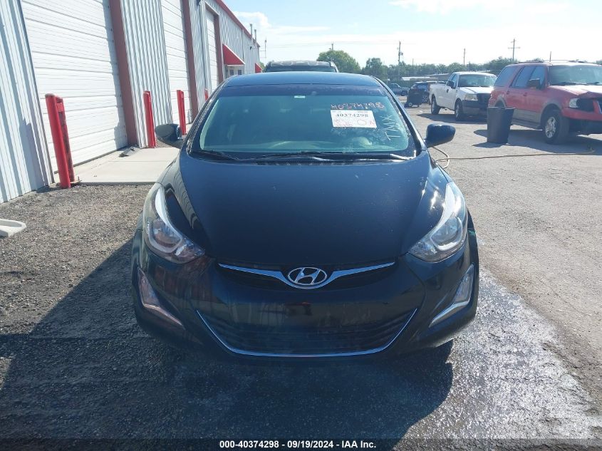 2014 Hyundai Elantra Se VIN: KMHDH4AE5EU136082 Lot: 40374298