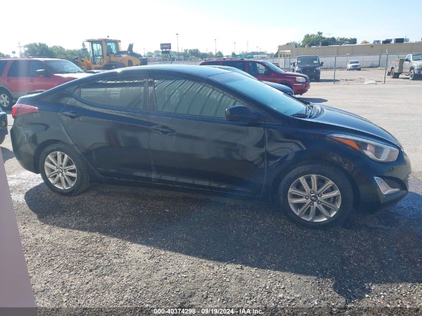 2014 Hyundai Elantra Se VIN: KMHDH4AE5EU136082 Lot: 40374298