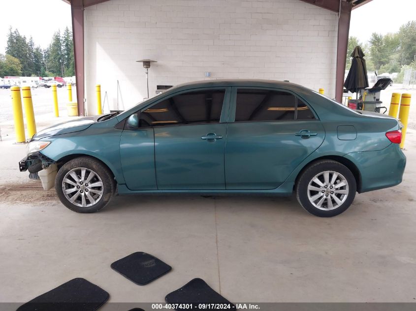 2009 Toyota Corolla Le VIN: 1NXBU40E49Z054256 Lot: 40374301