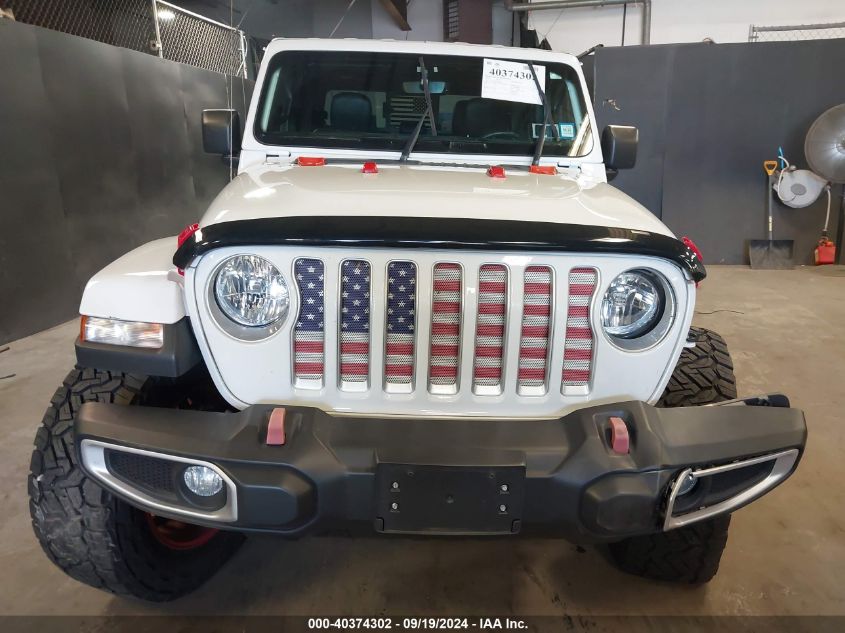 2022 Jeep Gladiator Overland 4X4 VIN: 1C6HJTFG2NL130042 Lot: 40374302