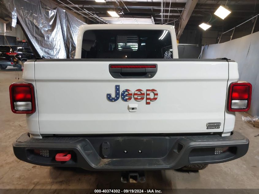 2022 Jeep Gladiator Overland 4X4 VIN: 1C6HJTFG2NL130042 Lot: 40374302