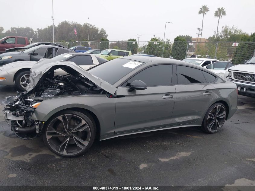 2024 Audi S5 Premium Plus VIN: WAUC4DF50RA111275 Lot: 40374319