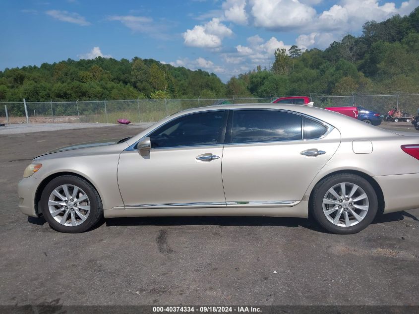 2010 Lexus Ls 460 L VIN: JTHGL5EF8A5040359 Lot: 40374334