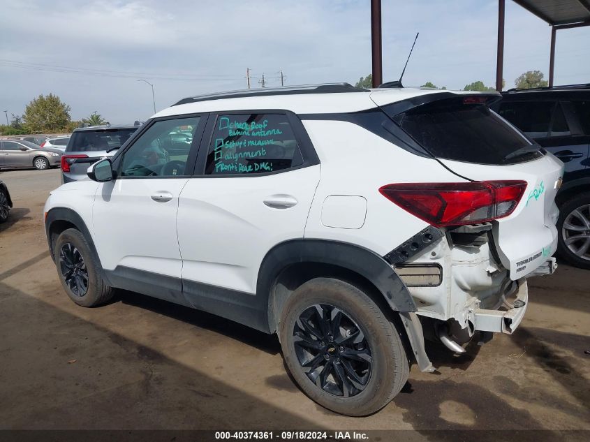 2023 Chevrolet Trailblazer Awd Lt VIN: KL79MRSL7PB148701 Lot: 40374361