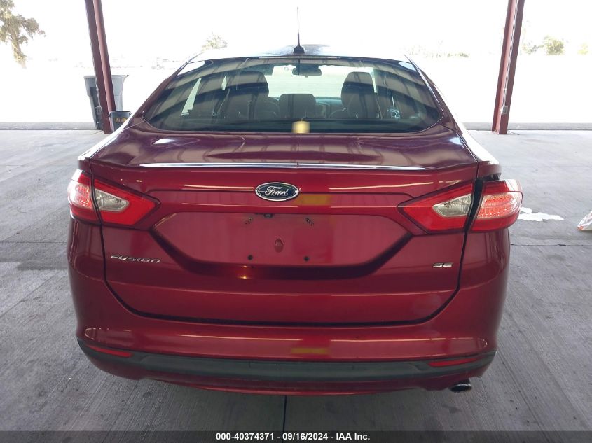 2016 FORD FUSION SE - 3FA6P0H78GR260203