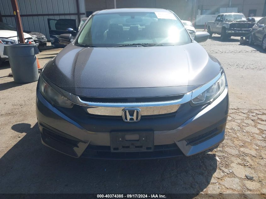 2018 Honda Civic Ex VIN: 2HGFC2F72JH596292 Lot: 40374385