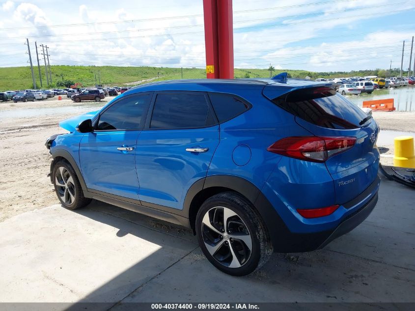 KM8J33A29GU105048 2016 Hyundai Tucson Limited