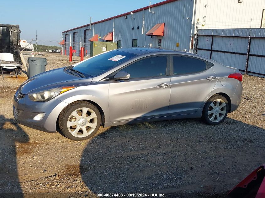 2013 Hyundai Elantra Limited VIN: KMHDH4AE3DU666954 Lot: 40374408