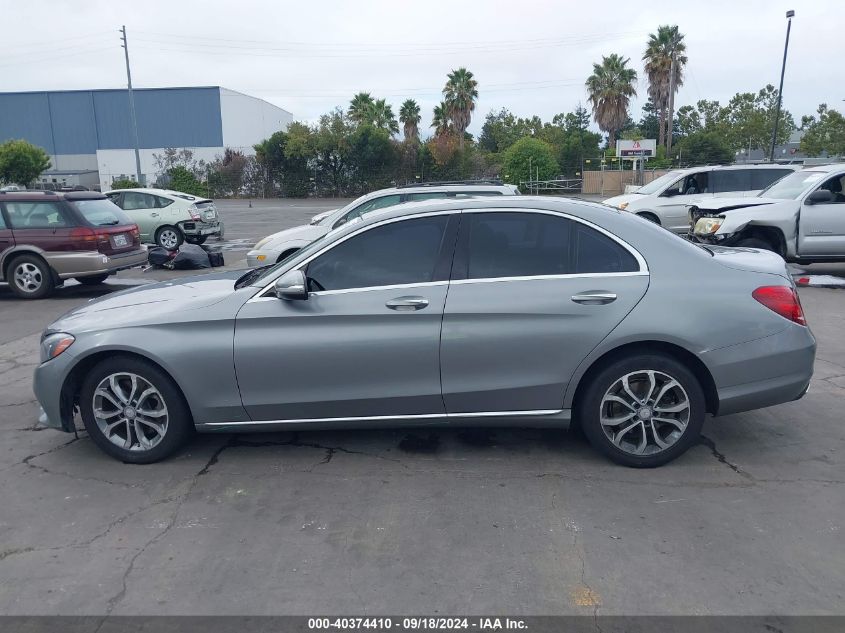 2015 Mercedes-Benz C 300 4Matic/Luxury 4Matic/Sport 4Matic VIN: 55SWF4KB7FU019040 Lot: 40374410