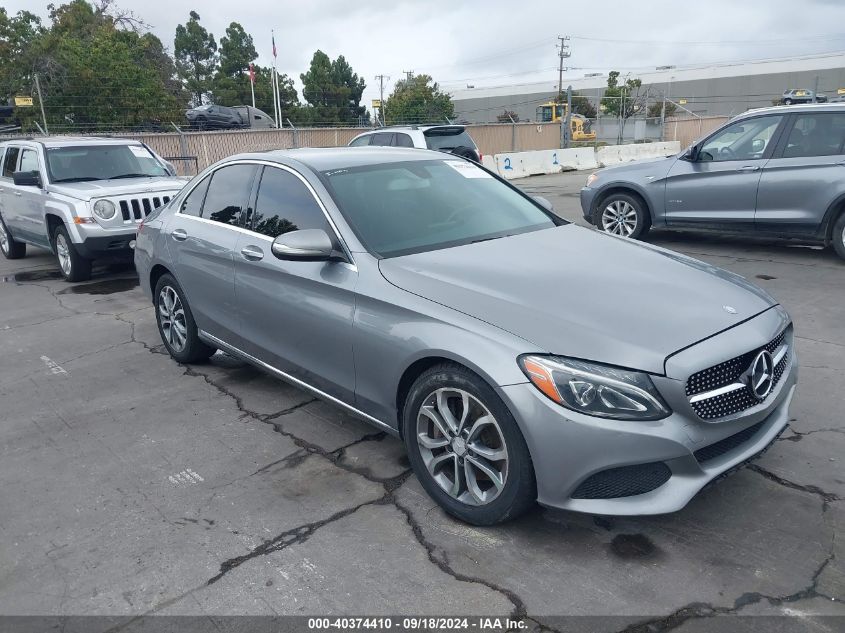 55SWF4KB7FU019040 2015 MERCEDES-BENZ C CLASS - Image 1