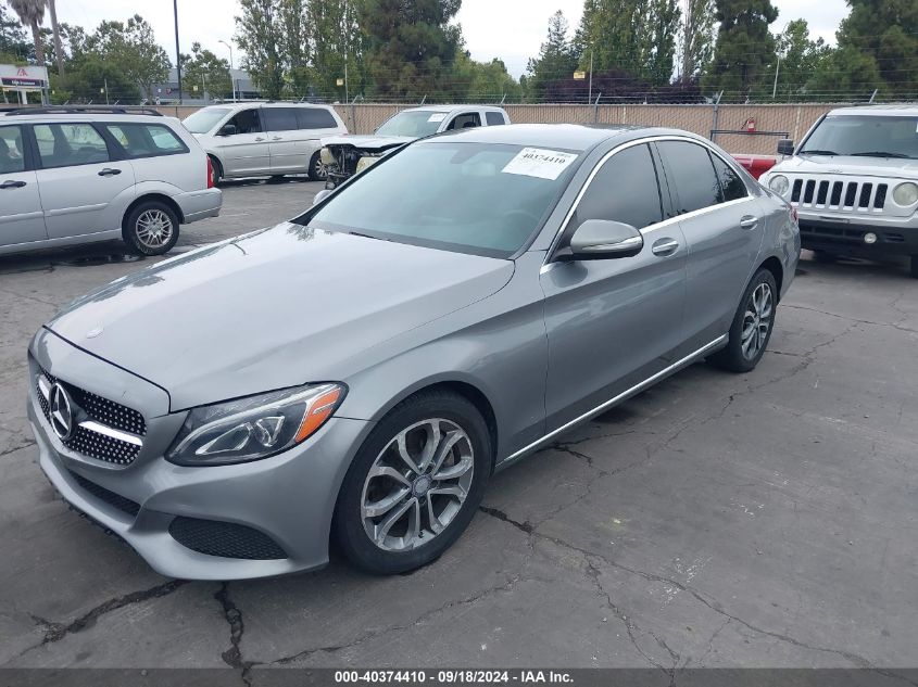 55SWF4KB7FU019040 2015 MERCEDES-BENZ C CLASS - Image 2