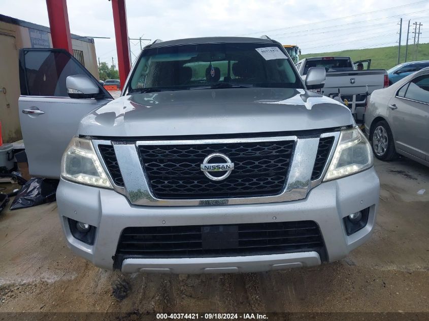 2017 Nissan Armada Sv VIN: JN8AY2ND6H9008426 Lot: 40374421