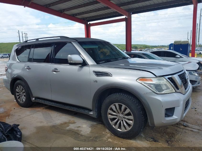 2017 Nissan Armada Sv VIN: JN8AY2ND6H9008426 Lot: 40374421