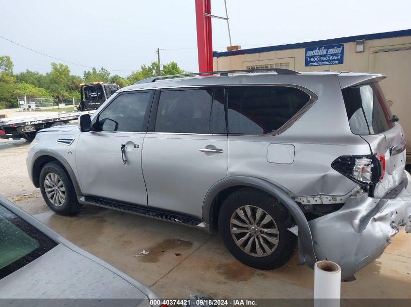 2017 Nissan Armada Sv VIN: JN8AY2ND6H9008426 Lot: 40374421