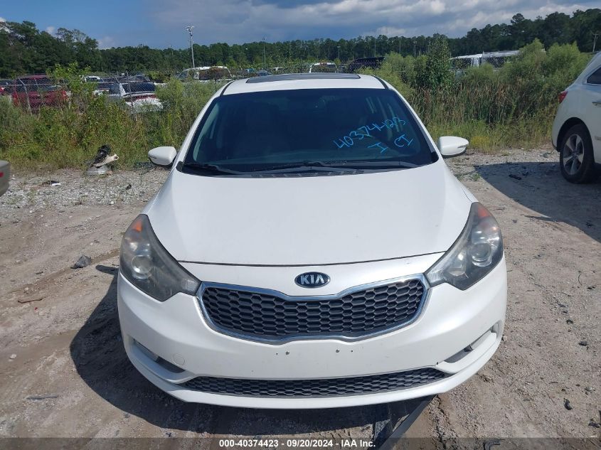 2015 Kia Forte Ex VIN: KNAFX5A85F5374572 Lot: 40374423