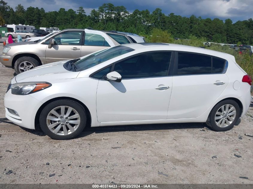 2015 Kia Forte Ex VIN: KNAFX5A85F5374572 Lot: 40374423