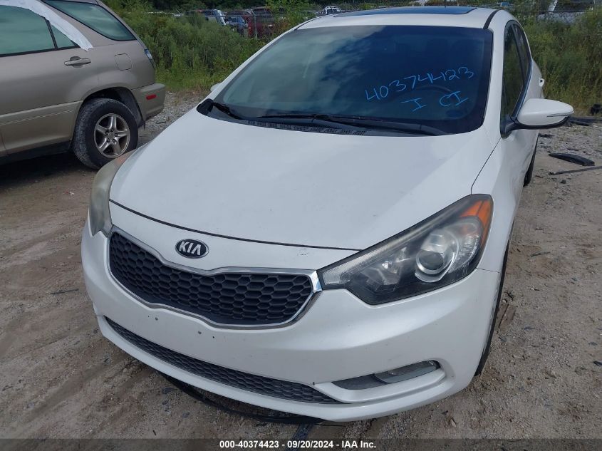 2015 Kia Forte Ex VIN: KNAFX5A85F5374572 Lot: 40374423