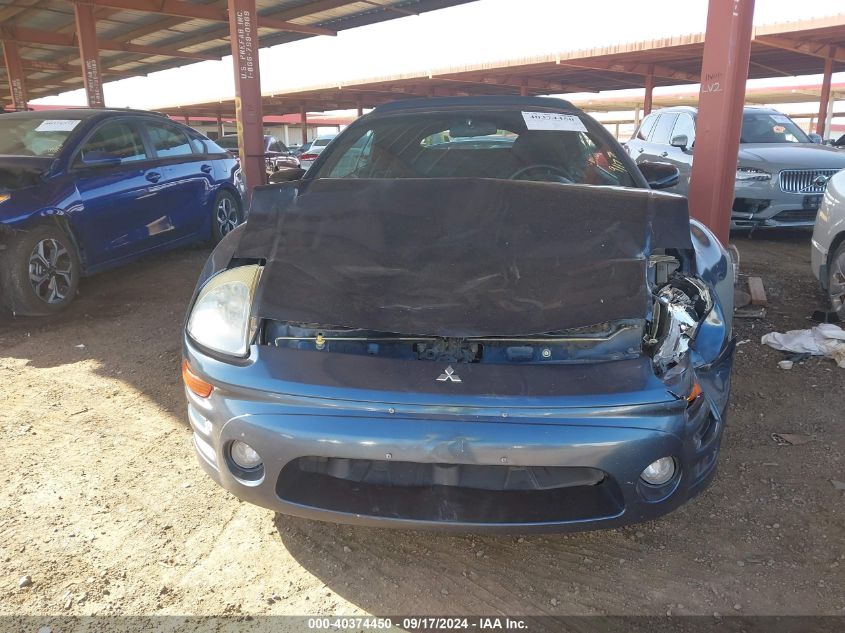 2004 Mitsubishi Eclipse Spyder Gt VIN: 4A3AE55H34E048647 Lot: 40374450