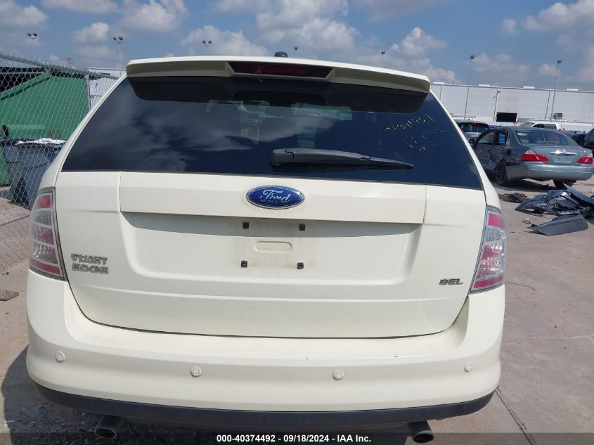 2007 Ford Edge Sel Plus VIN: 2FMDK39C67BB26152 Lot: 40374492