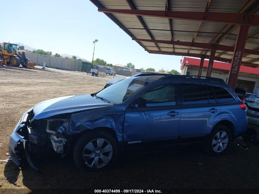 2011 Subaru Outback 2.5I Premium VIN: 4S4BRBGCXB3320711 Lot: 40374499