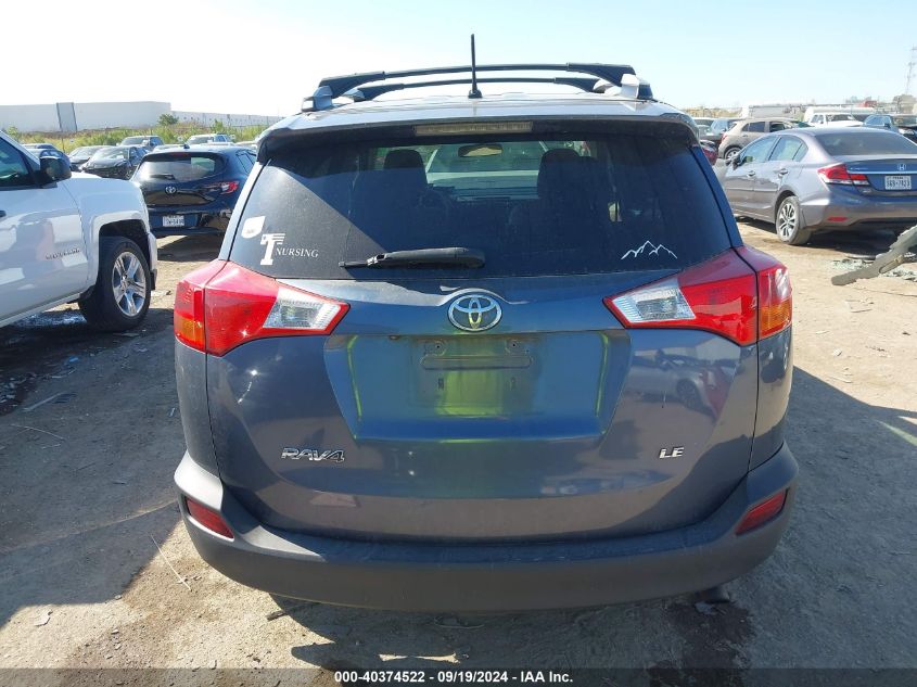 2013 Toyota Rav4 Le VIN: 2T3ZFREV8DW059099 Lot: 40374522