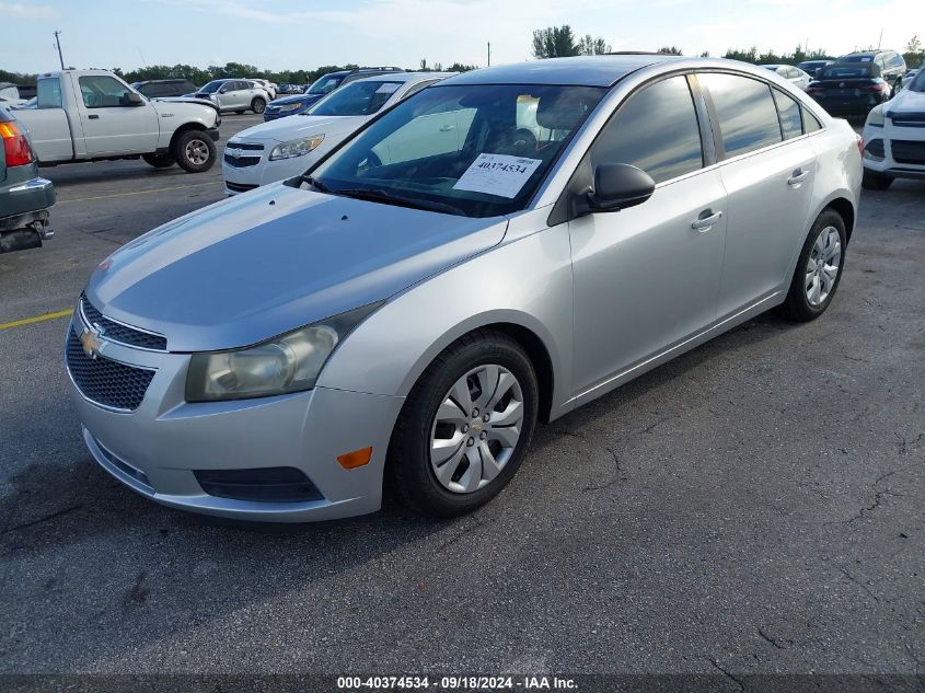 2012 Chevrolet Cruze Ls VIN: 1G1PC5SH3C7293547 Lot: 40374534