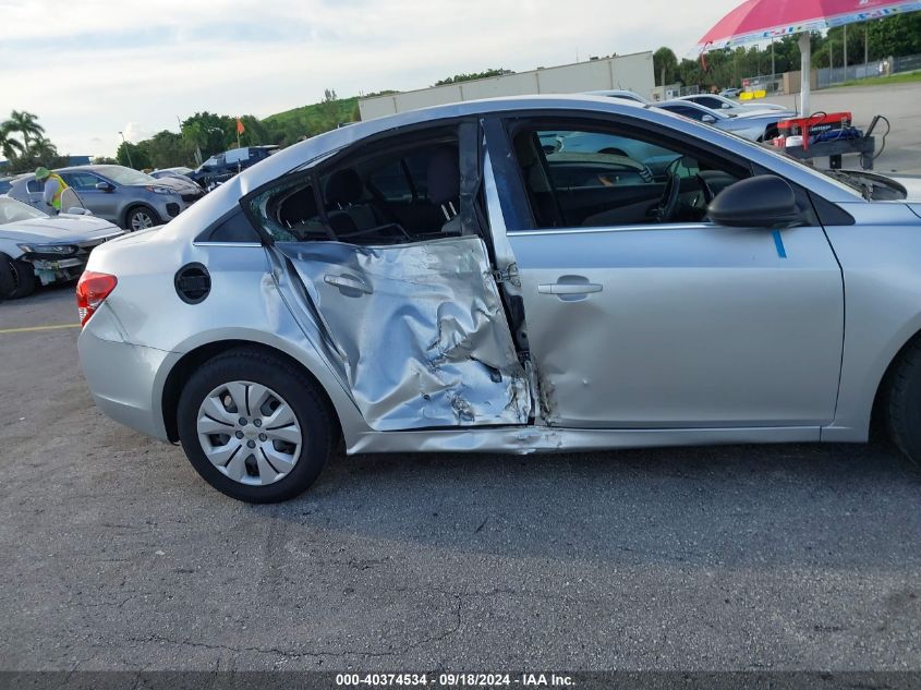 2012 Chevrolet Cruze Ls VIN: 1G1PC5SH3C7293547 Lot: 40374534