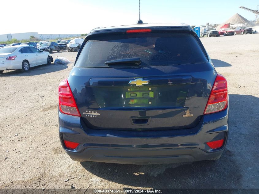 2018 Chevrolet Trax Ls VIN: 3GNCJKSB7JL159548 Lot: 40374561