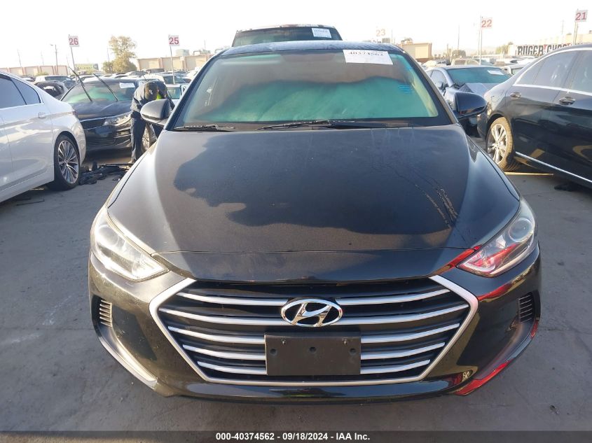 2018 Hyundai Elantra Sel/Value/Limited VIN: 5NPD84LF6JH397218 Lot: 40374562