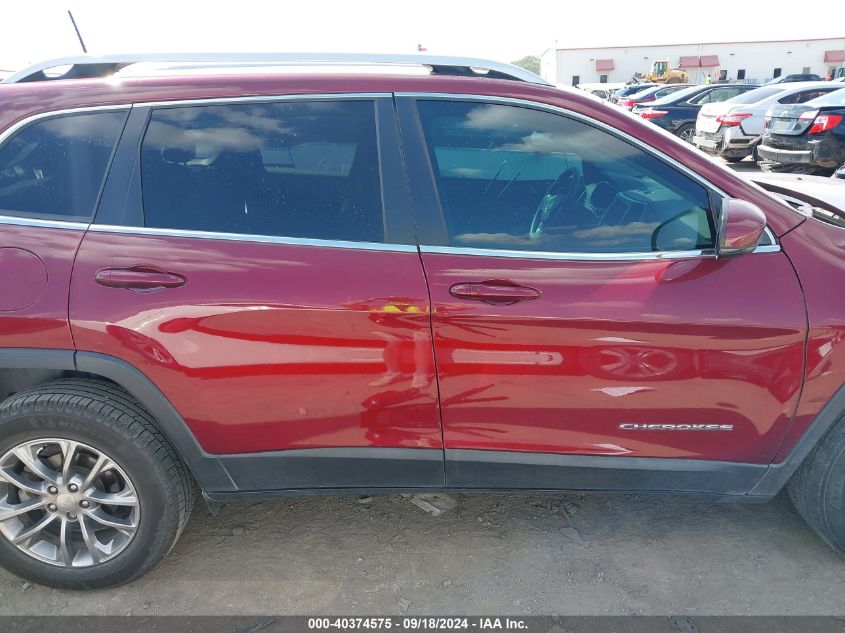 2019 Jeep Cherokee Latitude Plus VIN: 1C4PJLLB1KD332700 Lot: 40374575