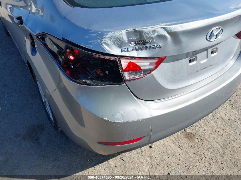 2014 Hyundai Elantra Se VIN: KMHDH4AE2EU149596 Lot: 40374595