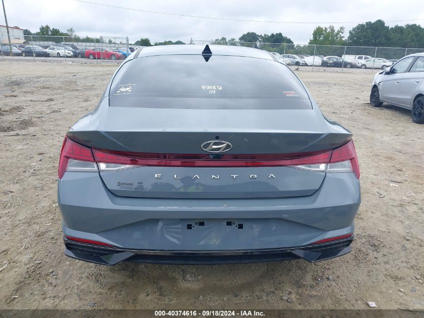 2022 Hyundai Elantra Sel VIN: KMHLN4AG1NU295364 Lot: 40374616