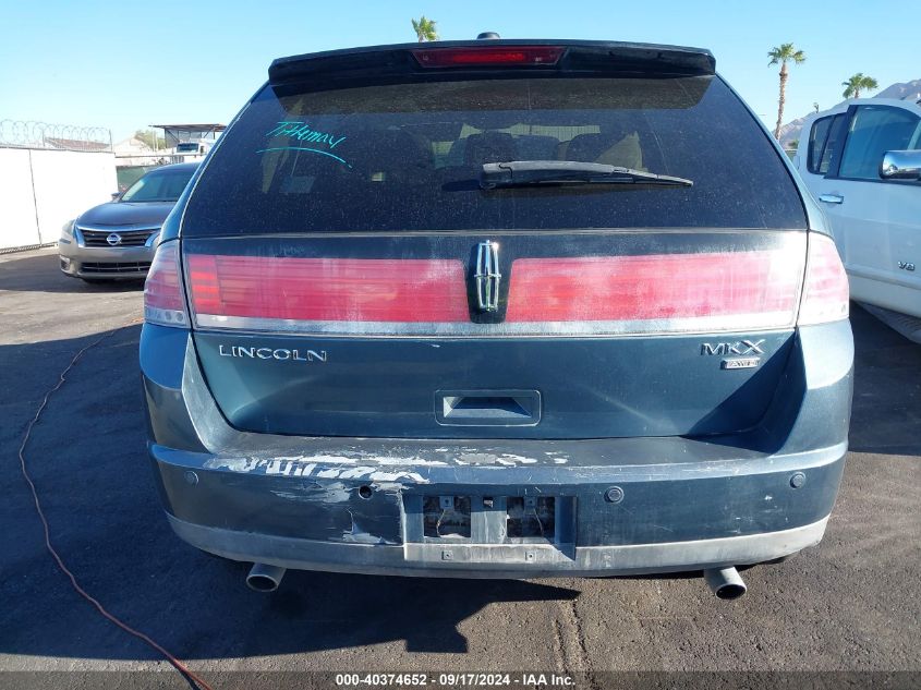 2010 Lincoln Mkx VIN: 2LMDJ8JC1ABJ23313 Lot: 40374652