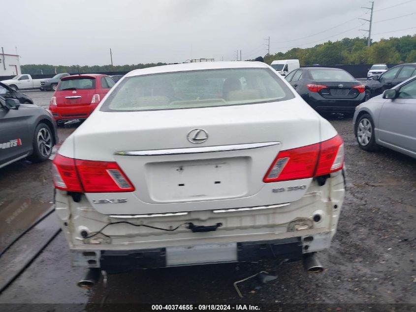 2008 Lexus Es 350 VIN: JTHBJ46G282164396 Lot: 40374655