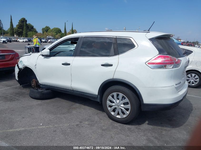 2016 Nissan Rogue S VIN: KNMAT2MTXGP613532 Lot: 40374672