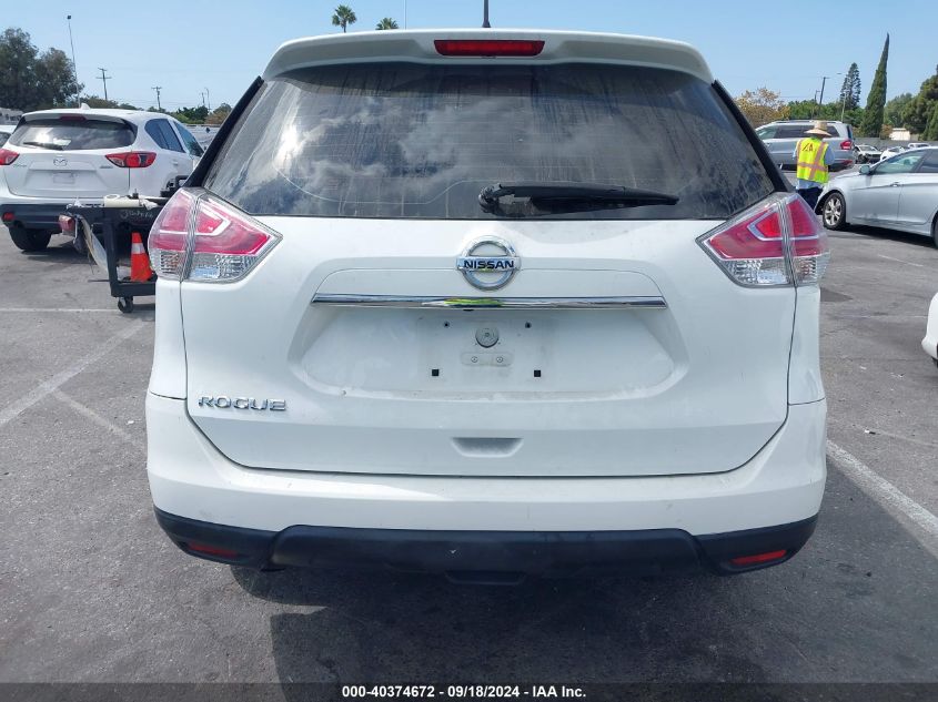 2016 Nissan Rogue S VIN: KNMAT2MTXGP613532 Lot: 40374672