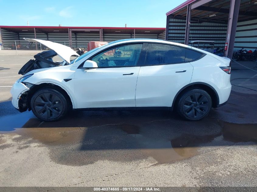 2024 Tesla Model Y Long Range Dual Motor All-Wheel Drive/Rwd VIN: 7SAYGDED2RF094899 Lot: 40374685