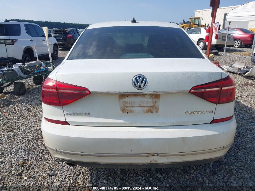 2018 Volkswagen Passat 2.0T Se VIN: 1VWBA7A31JC036803 Lot: 40374705