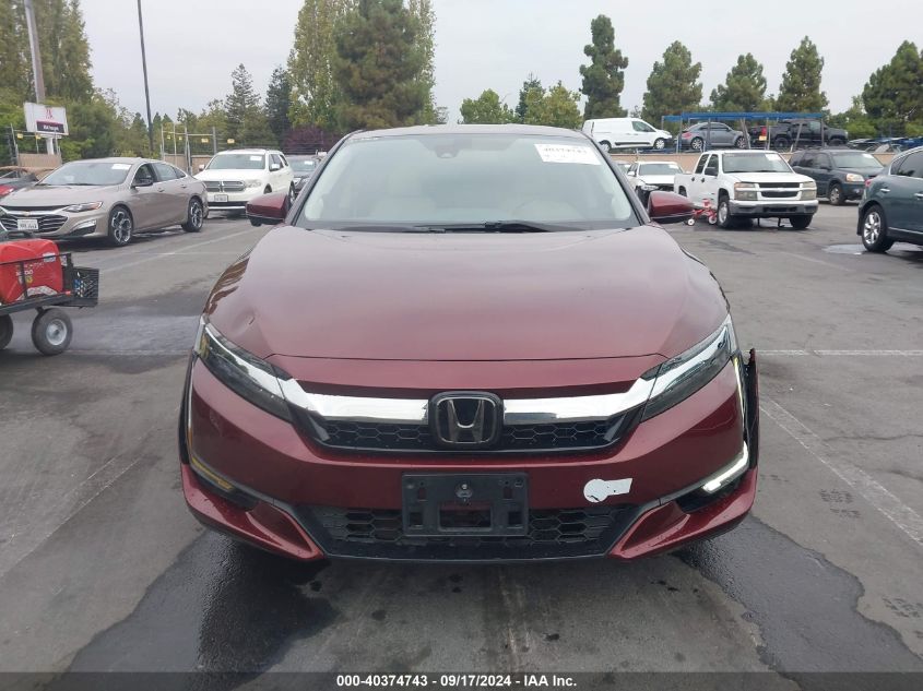 JHMZC5F39JC001496 2018 Honda Clarity Plug-In Hybrid Touring