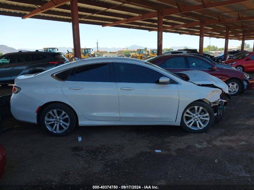 2015 Chrysler 200 Limited VIN: 1C3CCCAB5FN648228 Lot: 40374750